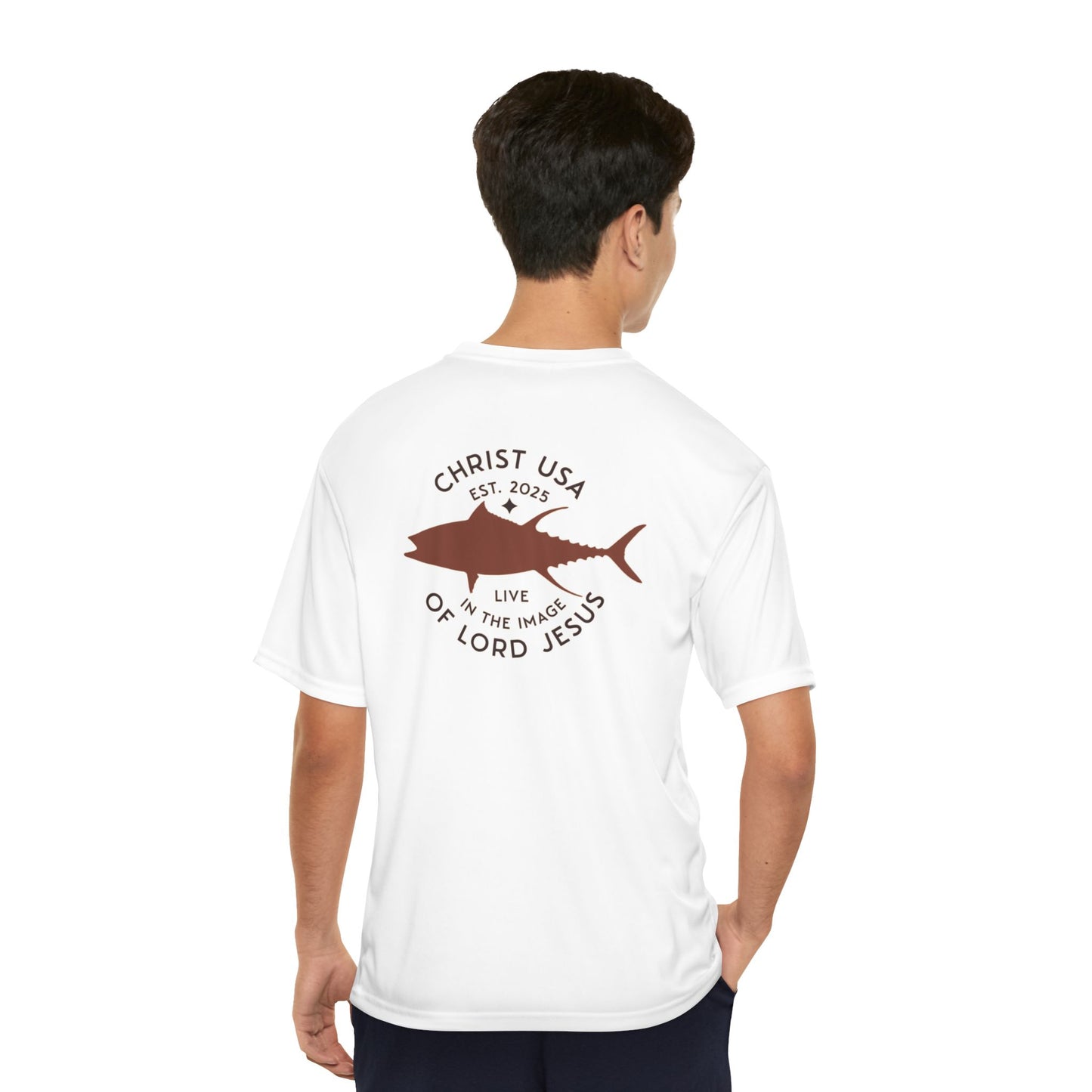 Christ USA Tuna Fishing Shirt- Adult