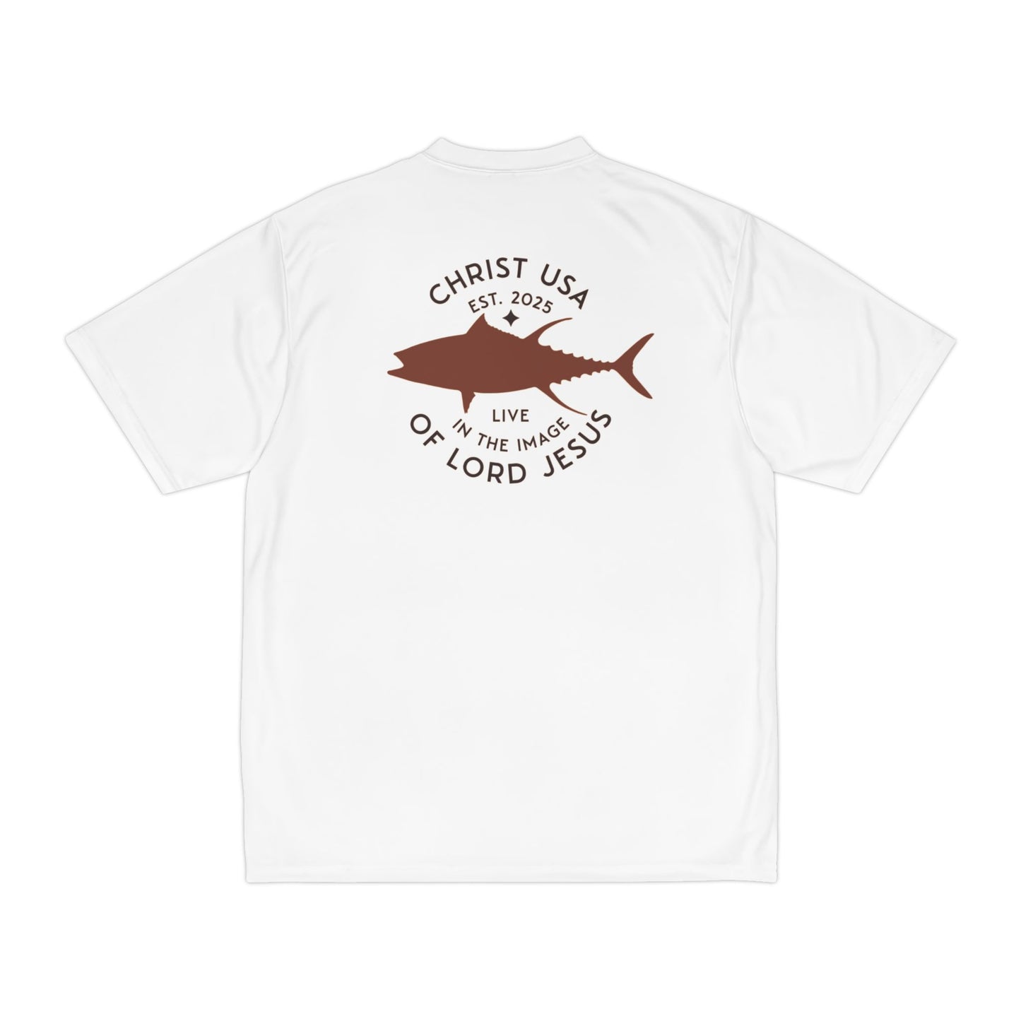 Christ USA Tuna Fishing Shirt- Adult