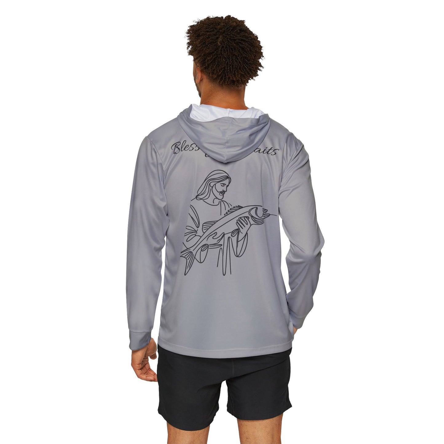 Bless Your Baits Mens Performance Hoodie