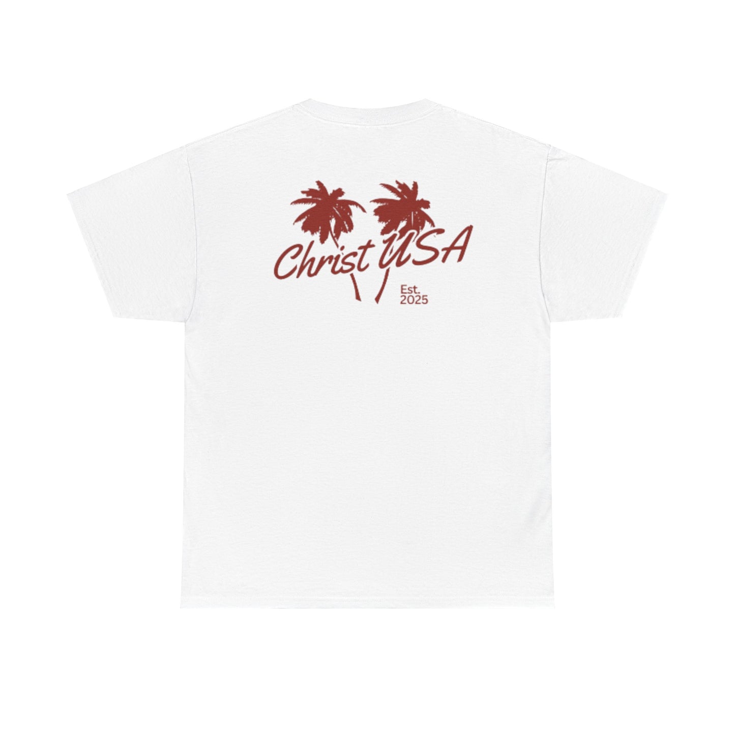 Adult Christ USA Palm Trees T-Shirt