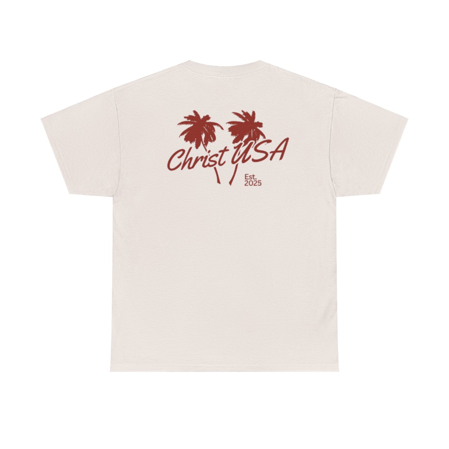 Adult Christ USA Palm Trees T-Shirt