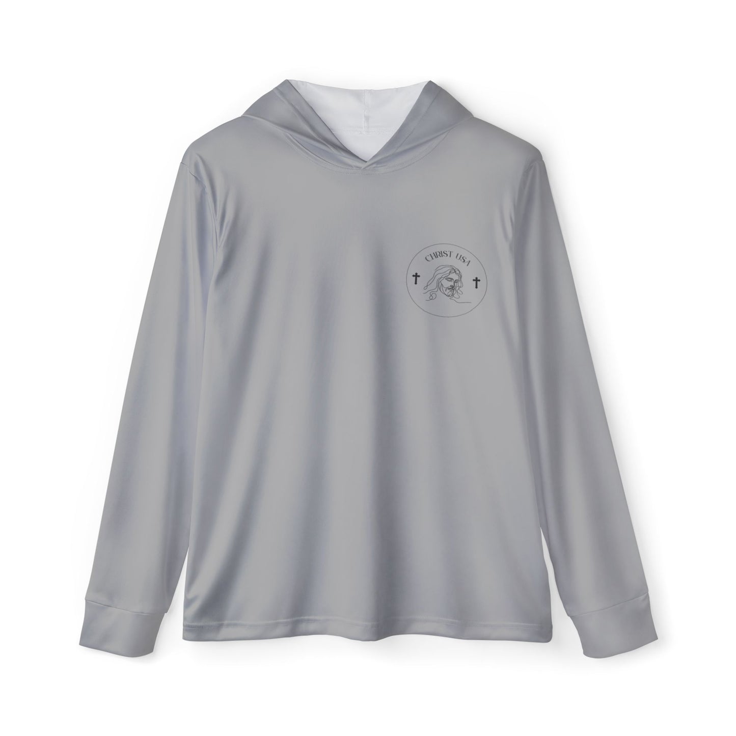 Genesis 3:14 Mens Performance Hoodie Grey