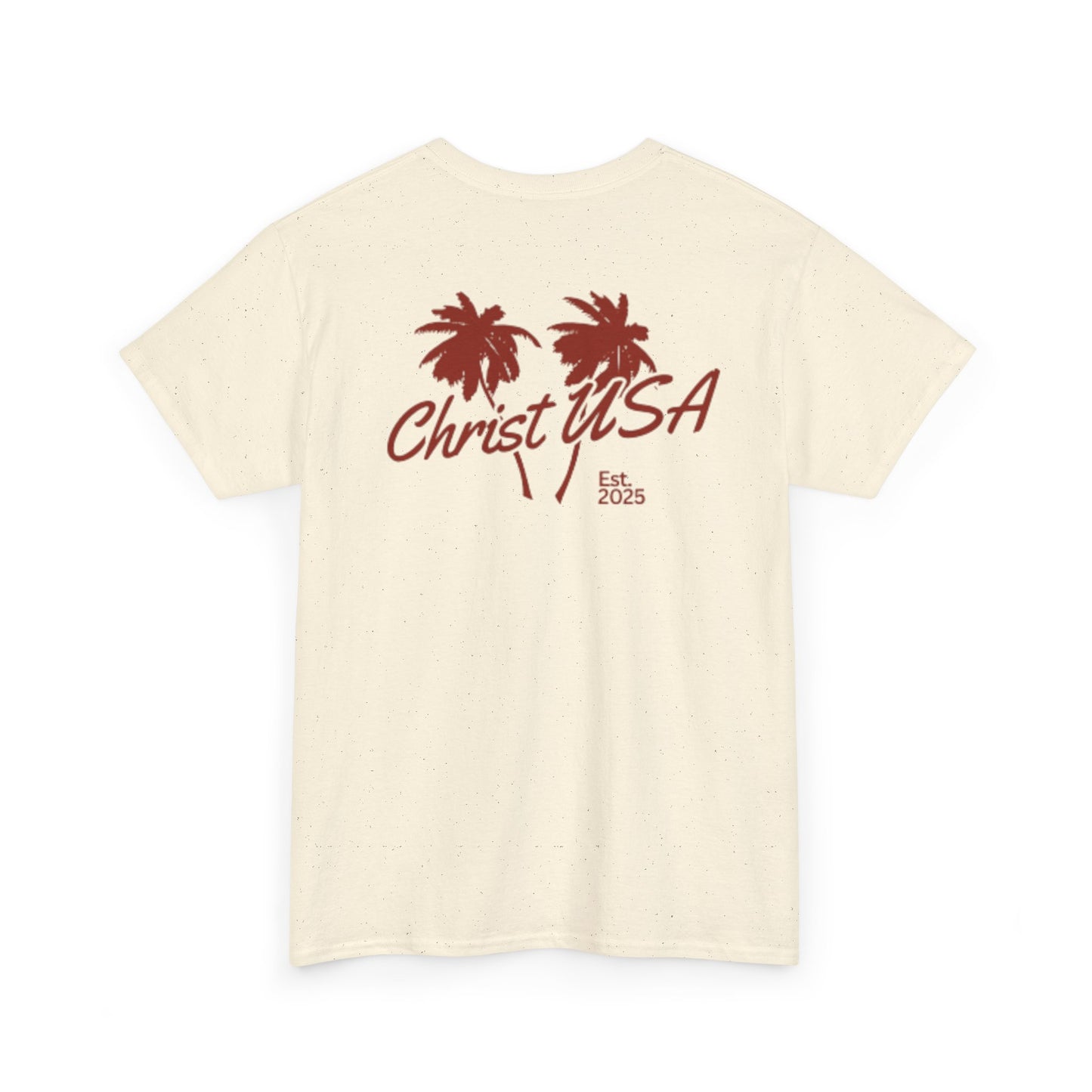 Adult Christ USA Palm Trees T-Shirt