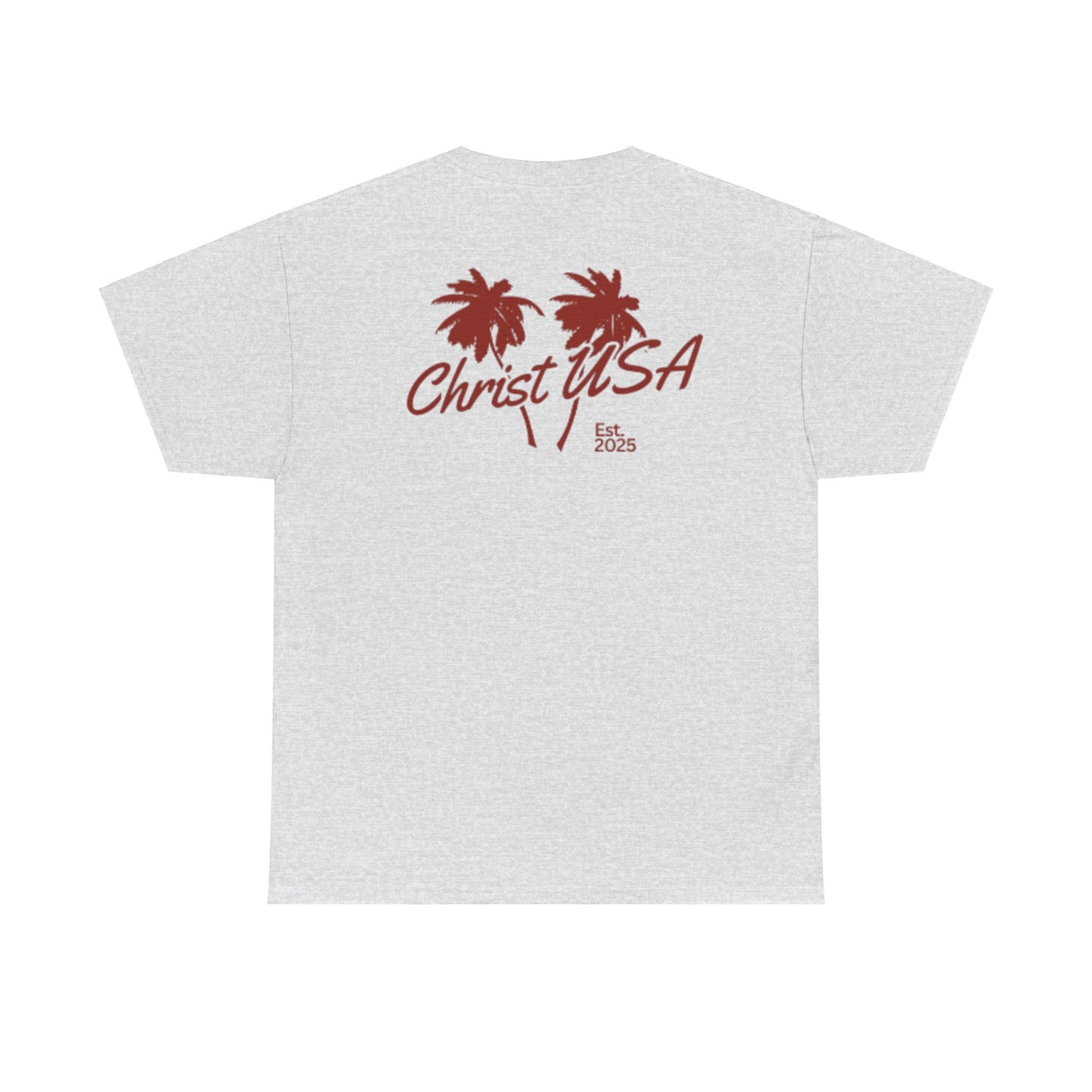 Adult Christ USA Palm Trees T-Shirt