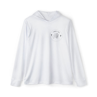 Bless Your Baits Performance Hoodie White